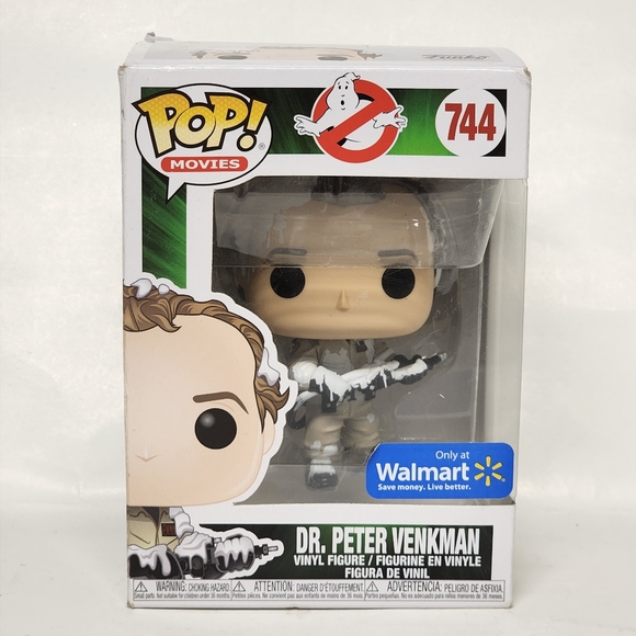 Funko POP! Ghostbusters #744 Dr. Peter Venkman Marshmallow in A POP Protector - Picture 1 of 6